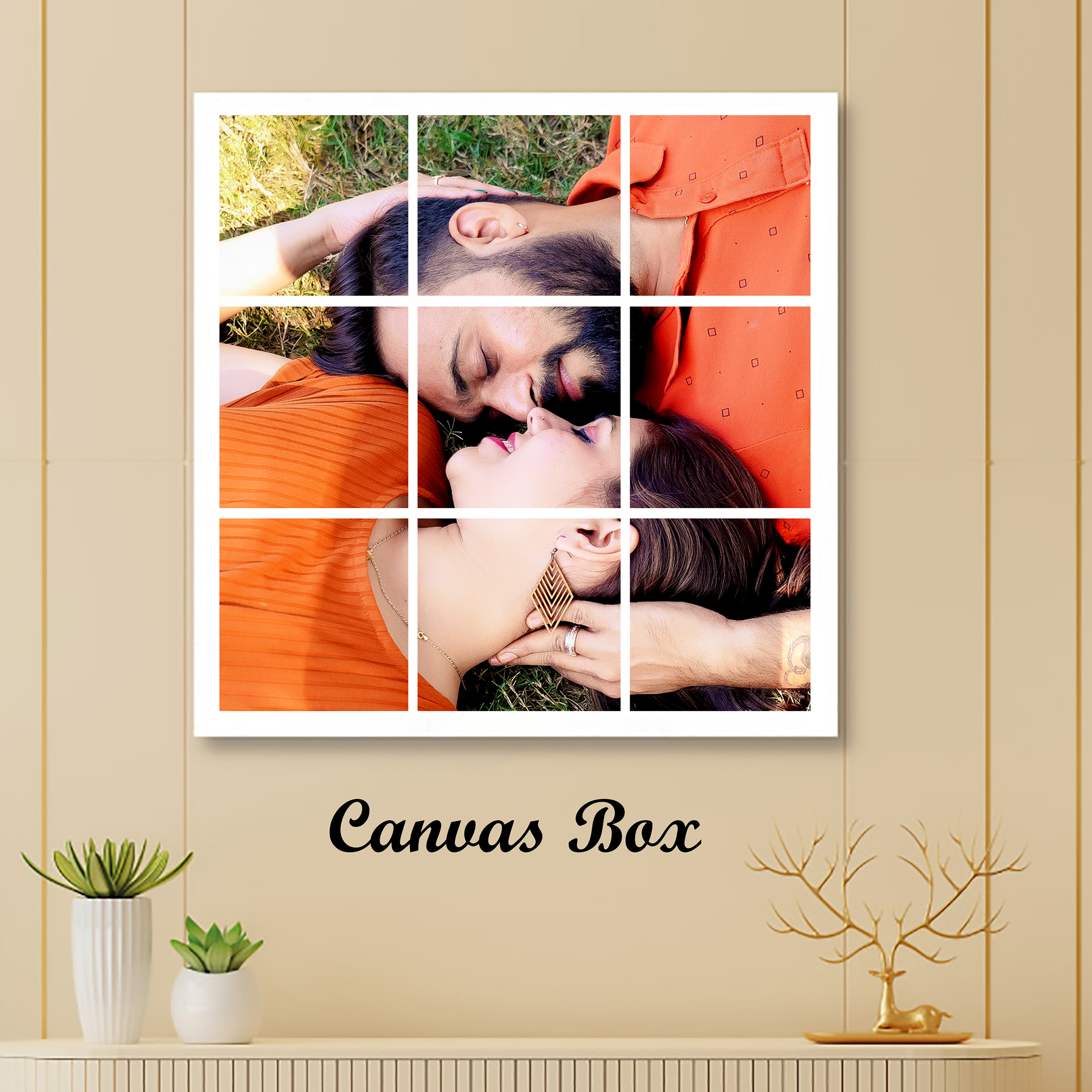 Custom Personalized Couple Canvas - Gift Idea For Couple - I Love You The Most main image 1
