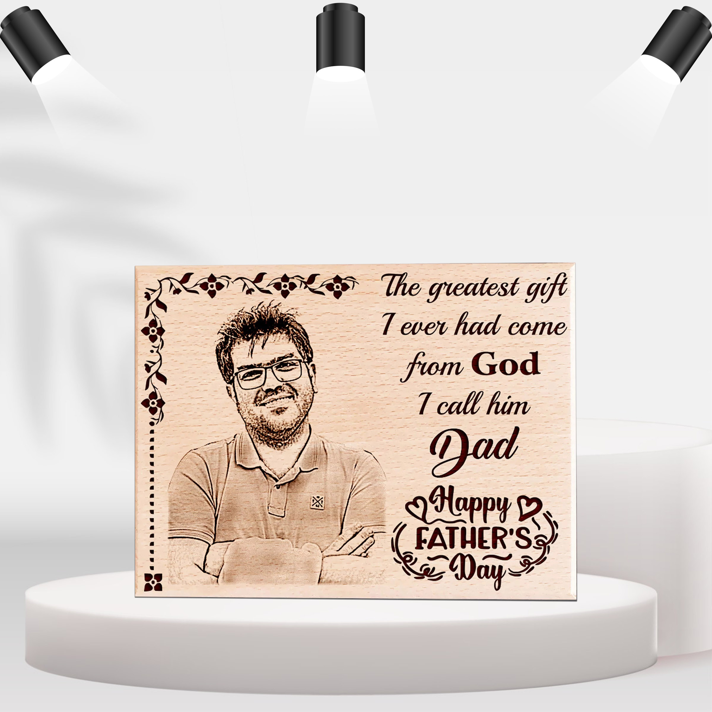 Supar Dad Engreving – Sky Gift